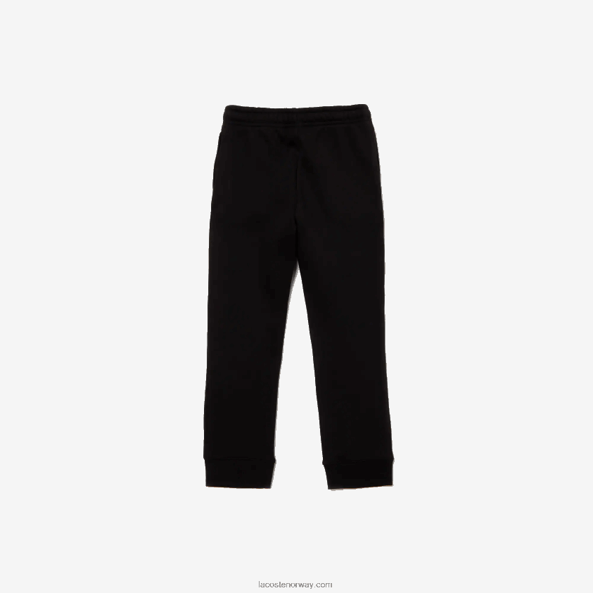 Lacoste sport fleece joggebukser 4J4X0T3216 svart 031 barn