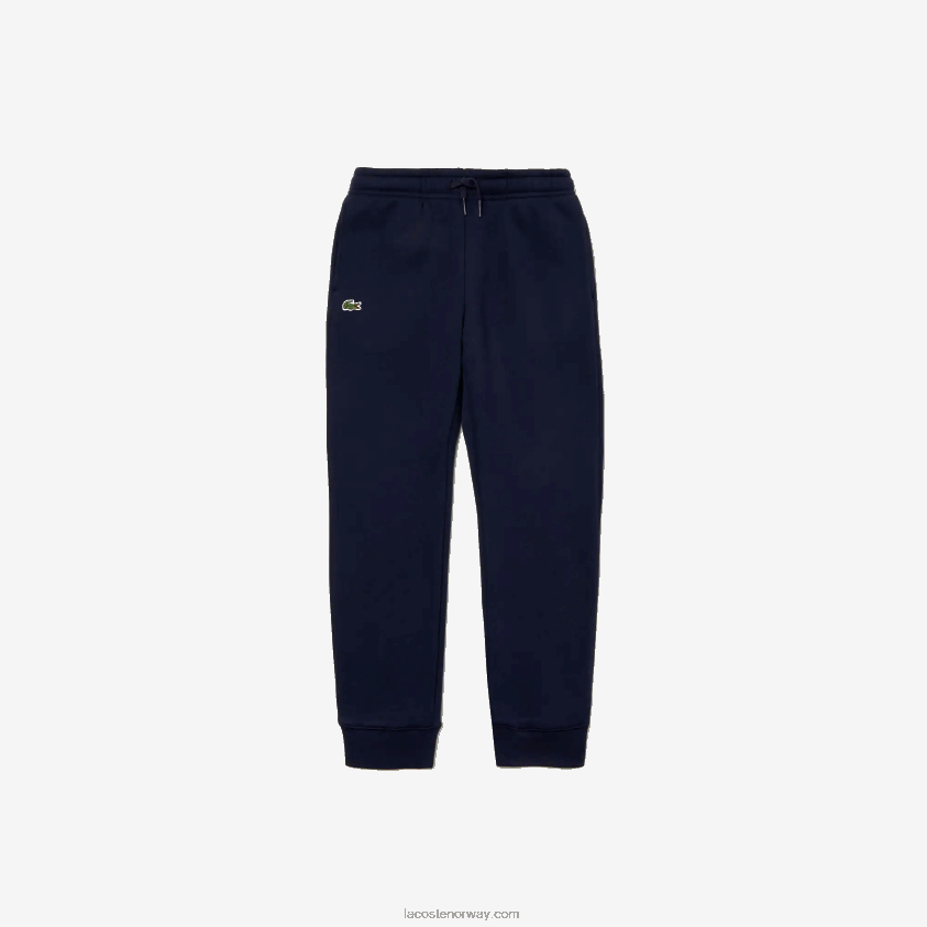 Lacoste sport fleece joggebukser 4J4X0T3217 marineblå 166 barn