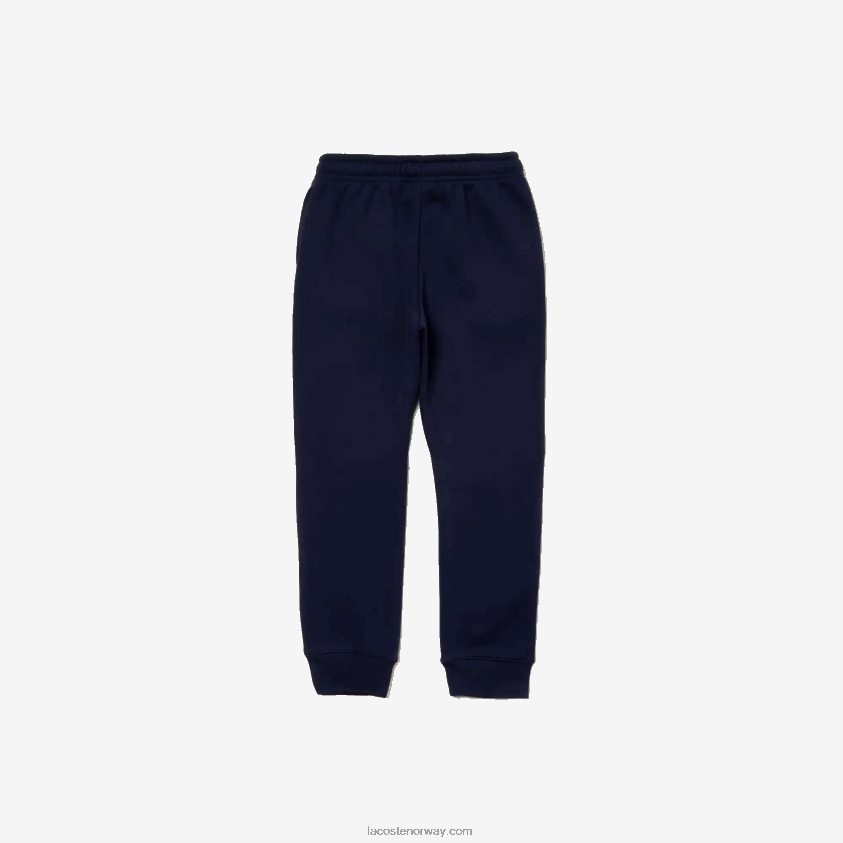 Lacoste sport fleece joggebukser 4J4X0T3217 marineblå 166 barn