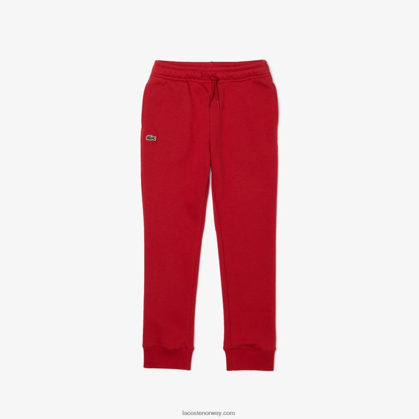 Lacoste sport fleece joggebukser 4J4X0T3218 rød 5sx barn