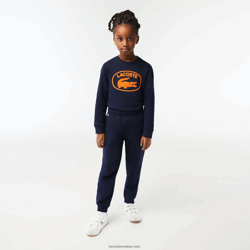 Lacoste fargeblokk joggebukser 4J4X0T3197 marineblå 166 barn