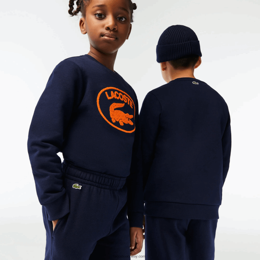 Lacoste fargeblokk joggebukser 4J4X0T3197 marineblå 166 barn