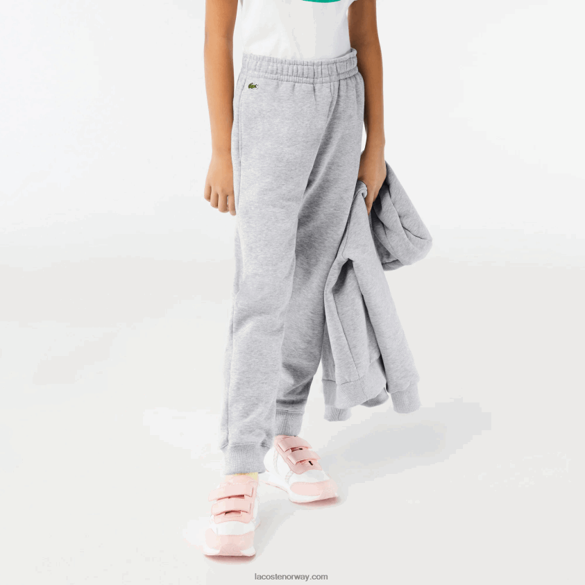 Lacoste fargeblokk joggebukser 4J4X0T3198 grå kine cca barn