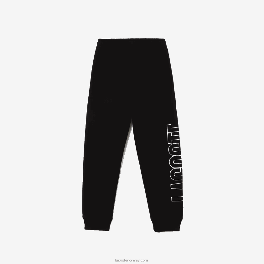 Lacoste merkede joggebukser 4J4X0T3187 svart 031 barn