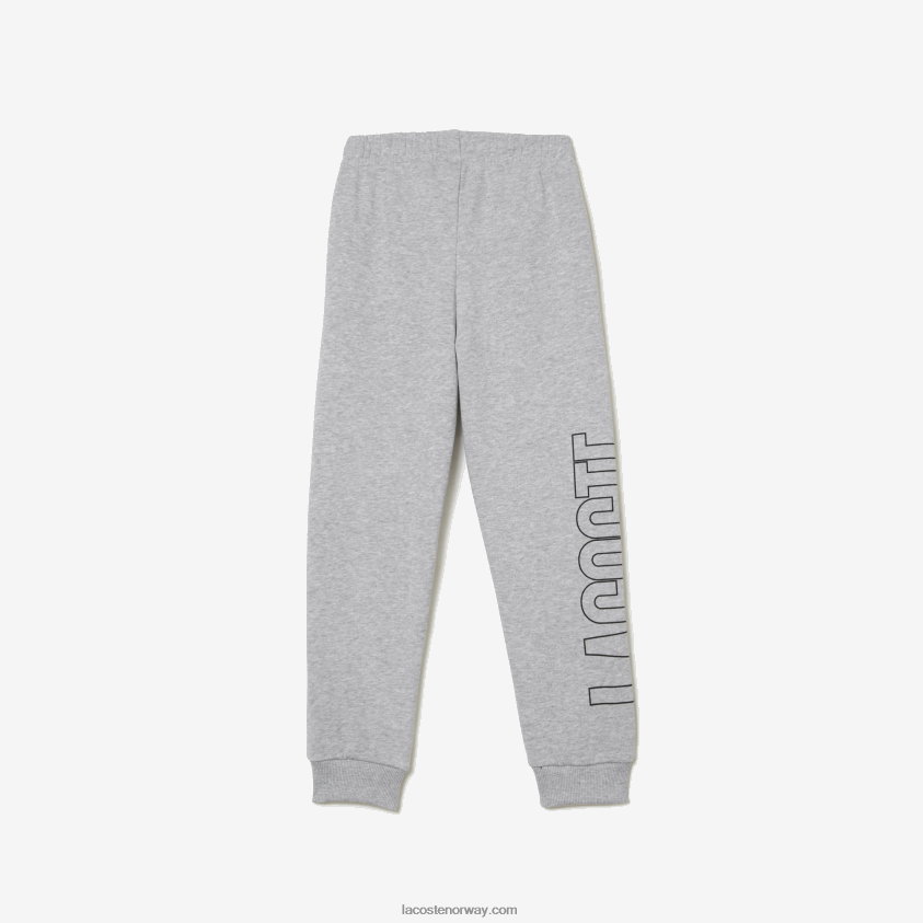 Lacoste merkede joggebukser 4J4X0T3188 grå kine cca barn