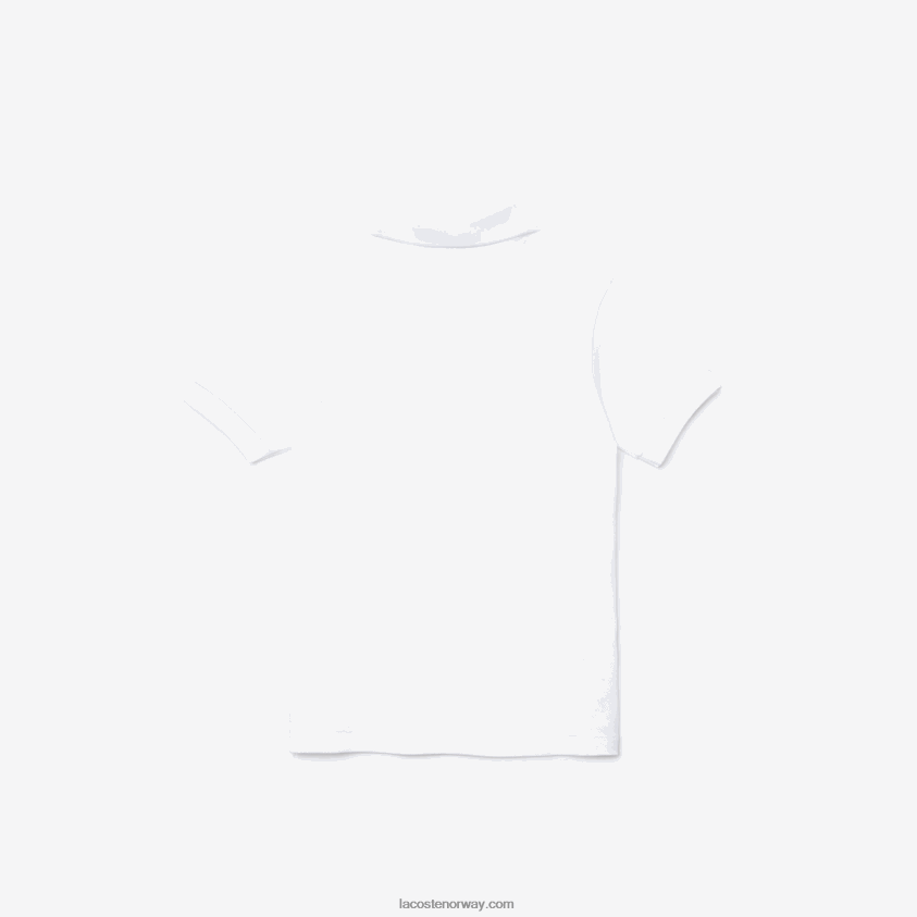 Lacoste petit pique polo med vanlig passform 4J4X0T3000 hvit 001 barn