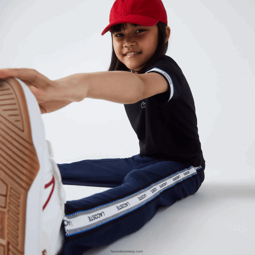 Lacoste sidebånd oversized bukser 4J4X0T3289 marineblå 166 jenter