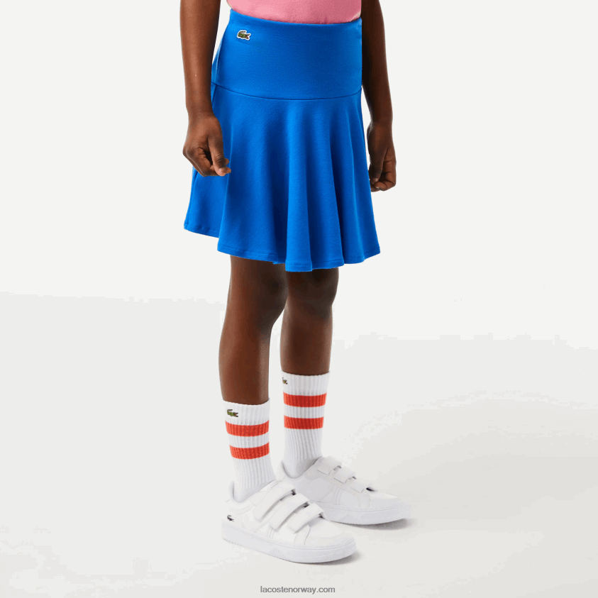 Lacoste stretch miniskjørt 4J4X0T3097 blå kxb jenter