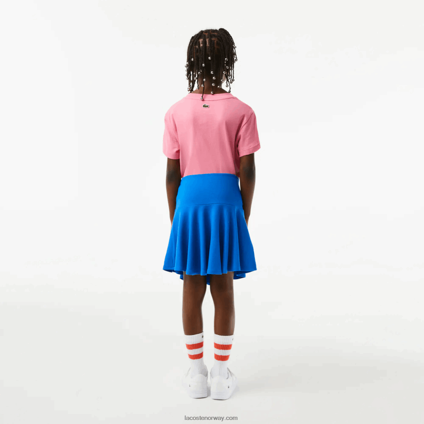 Lacoste stretch miniskjørt 4J4X0T3097 blå kxb jenter
