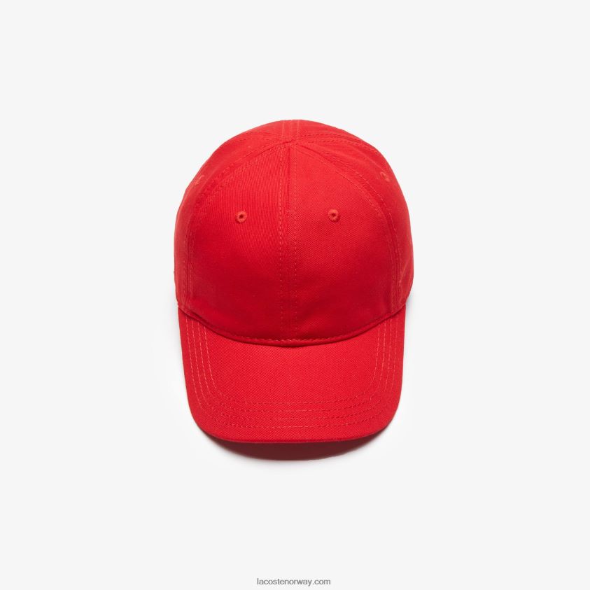 Lacoste solid gabardinhette 4J4X0T2279 rød 240 barn