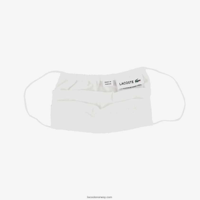 Lacoste pakke med 3 ansiktsmasker i bomull 4J4X0T3280 marineblå rød hvit db3 barn