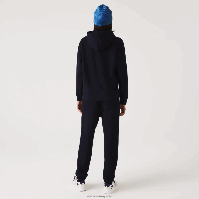 Lacoste joggere i blandet bomull 4J4X0T2413 marineblå 166 kvinner