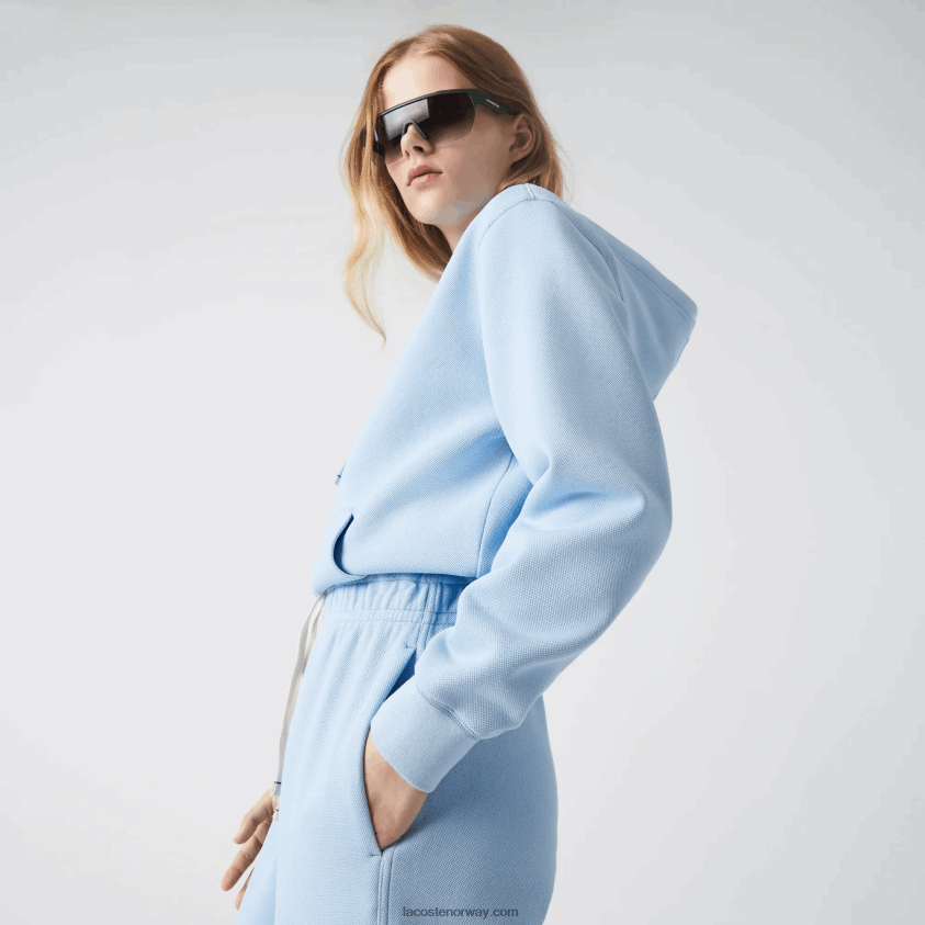 Lacoste joggere i blandet bomull 4J4X0T2414 blå hbp kvinner