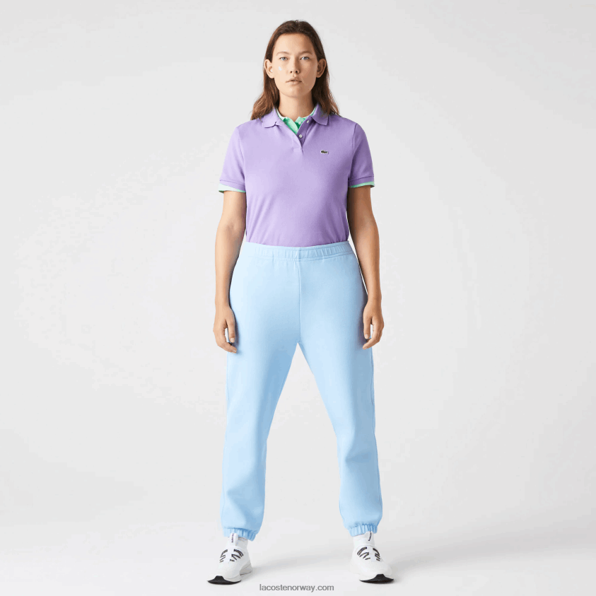 Lacoste joggere i blandet bomull 4J4X0T2414 blå hbp kvinner