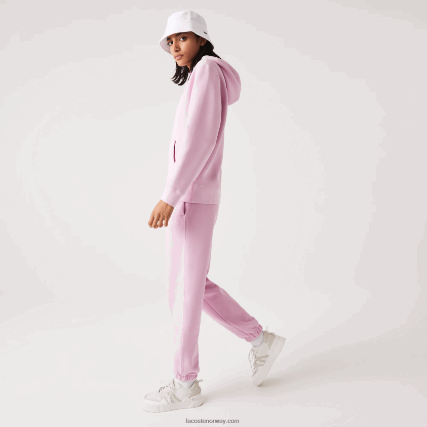 Lacoste joggere i blandet bomull 4J4X0T2538 rosa z4h kvinner