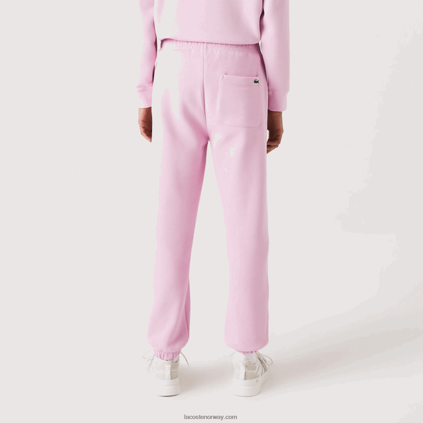 Lacoste joggere i blandet bomull 4J4X0T2538 rosa z4h kvinner