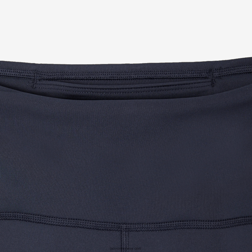 Lacoste sport ensfargede leggings 4J4X0T2425 blå kxe kvinner