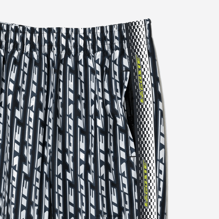 Lacoste treningsbukser med logotrykk 4J4X0T2395 svart blå hvit zi8 kvinner