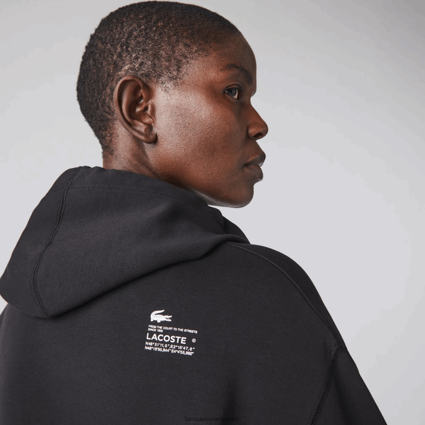 Lacoste hettegenser 4J4X0T2417 svart 031 kvinner