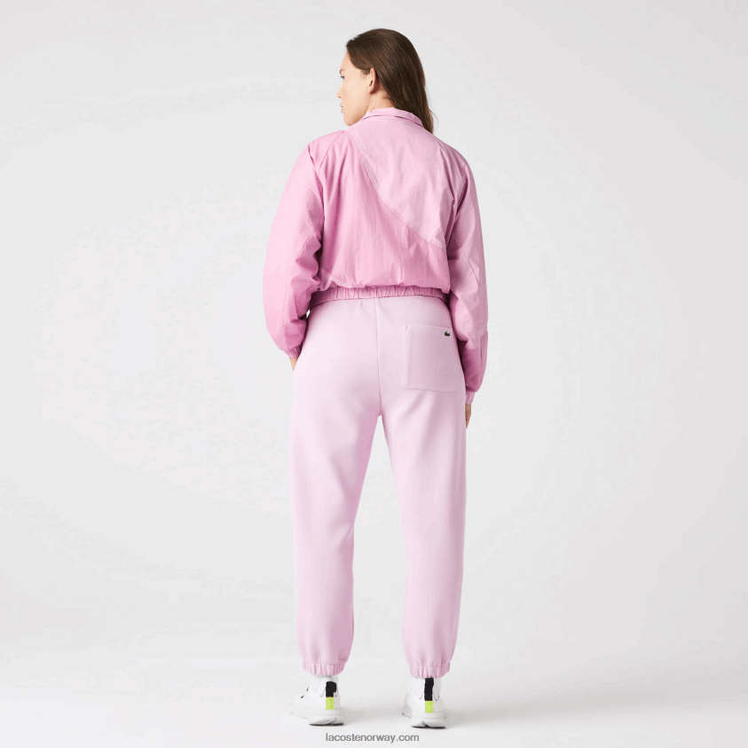 Lacoste meshfôret nylonjakke 4J4X0T2627 rosa z4h kvinner
