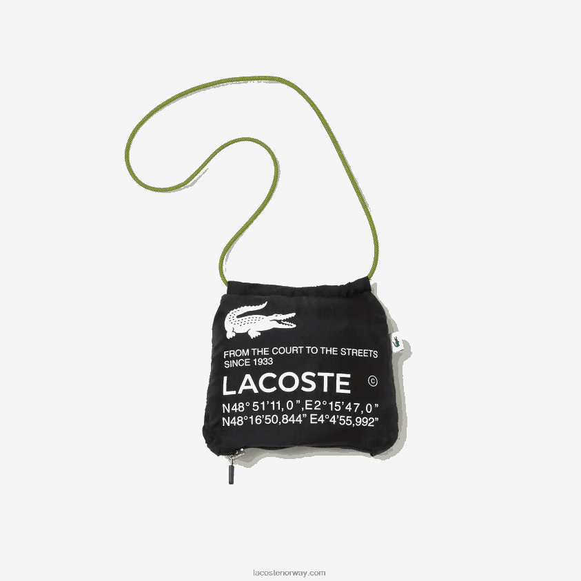 Lacoste vannavstøtende sportsjakke 4J4X0T2619 svart 031 kvinner