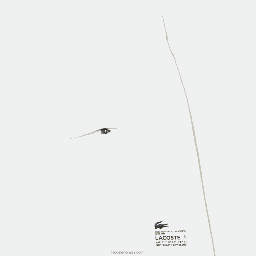 Lacoste vanlig shorts 4J4X0T2445 hvit 001 kvinner