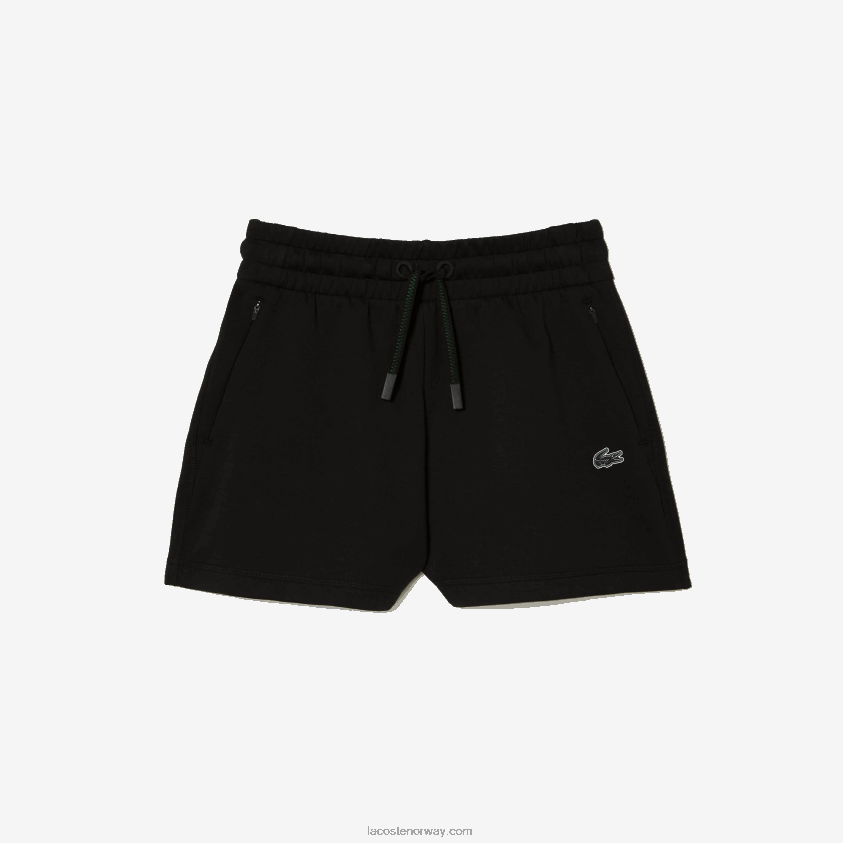 Lacoste vanlig shorts 4J4X0T2446 svart 031 kvinner