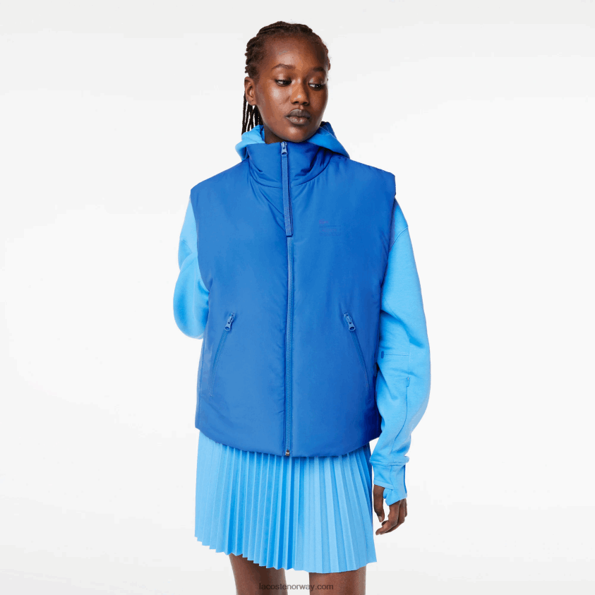 Lacoste ermeløs kroppsvarmer 4J4X0T2439 blå kxb kvinner