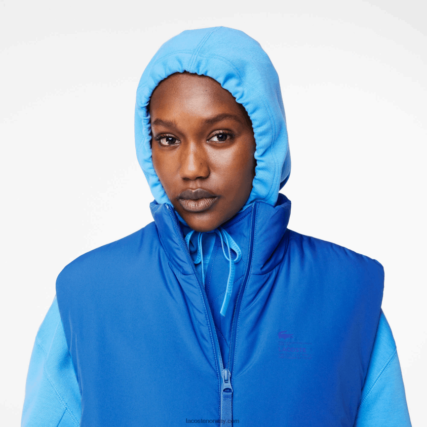 Lacoste ermeløs kroppsvarmer 4J4X0T2439 blå kxb kvinner