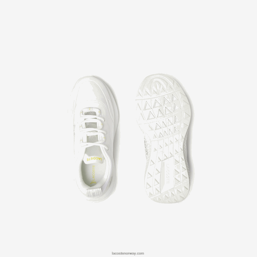 Lacoste aktive 4851 tekstilsneakers 4J4X0T2724 hvit 21g kvinner