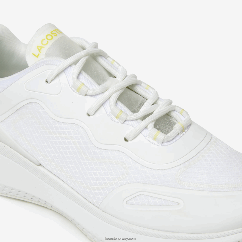 Lacoste aktive 4851 tekstilsneakers 4J4X0T2724 hvit 21g kvinner