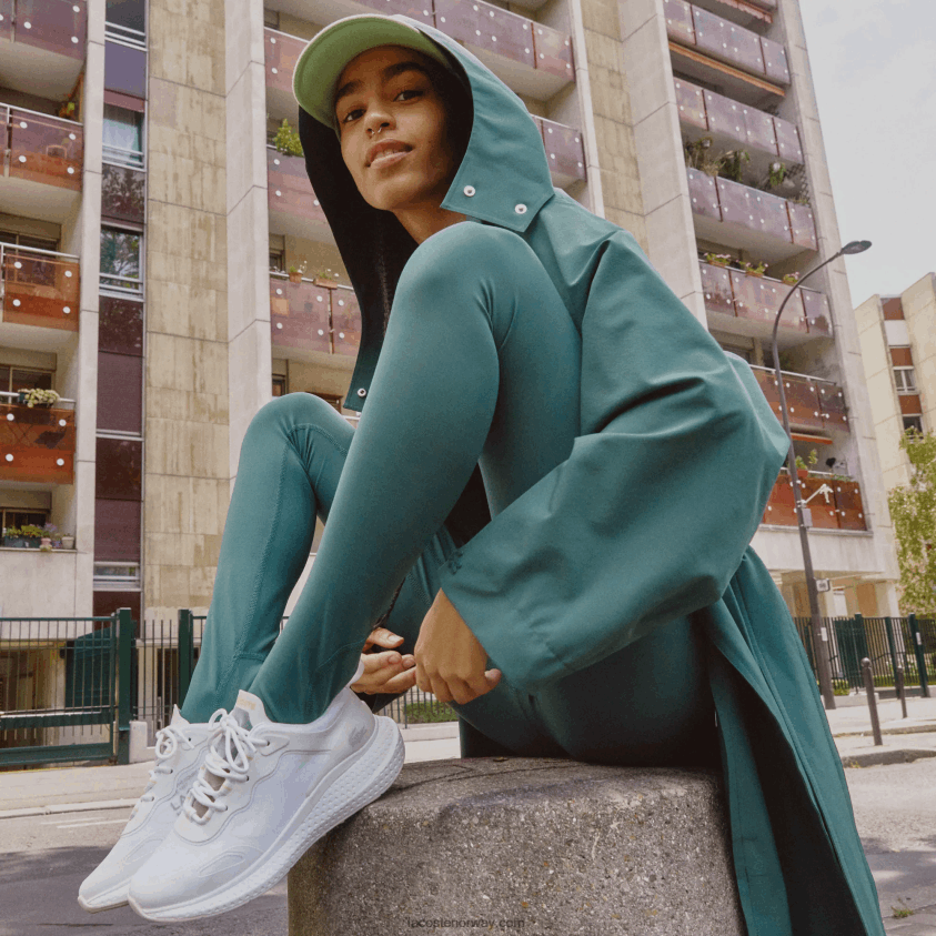 Lacoste aktive 4851 tekstilsneakers 4J4X0T2724 hvit 21g kvinner