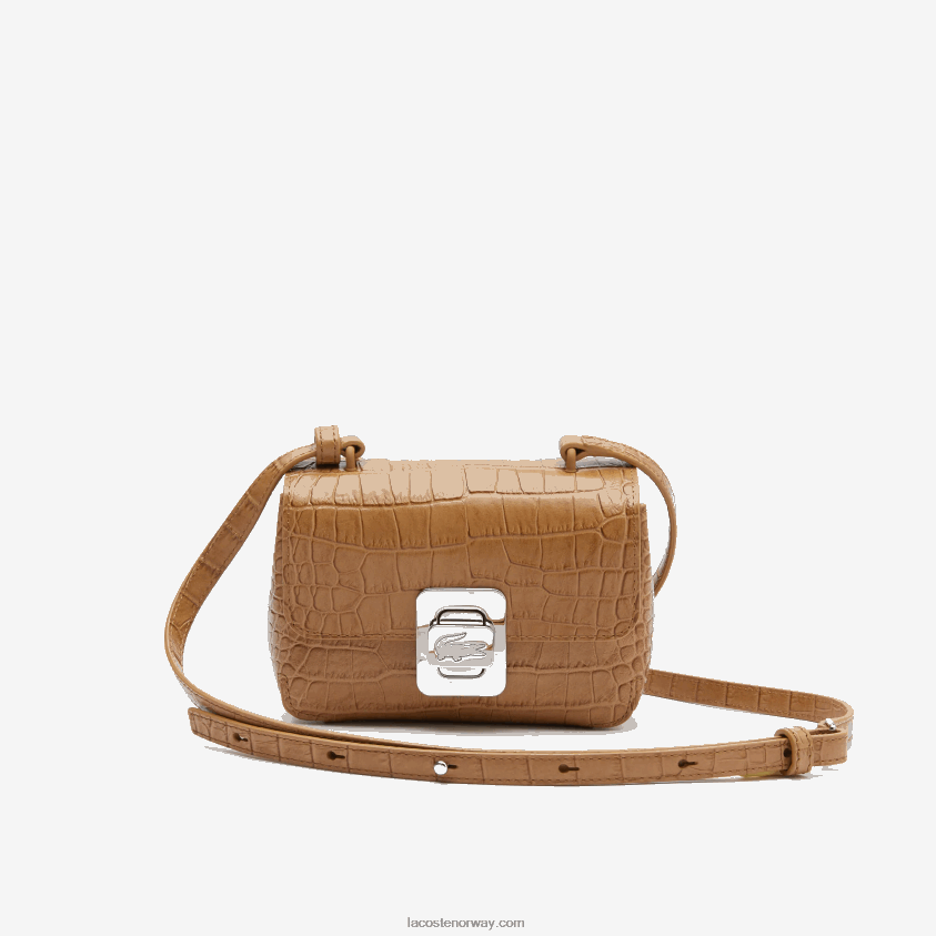 Lacoste crossbody-veske i skinn 4J4X0T2887 klubb j07 kvinner