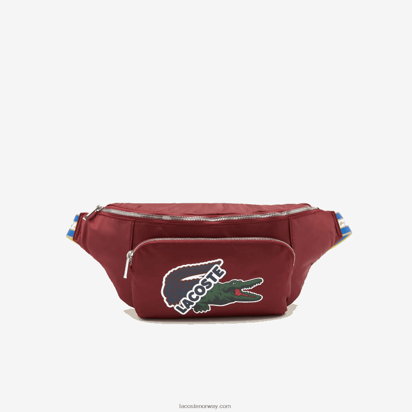 Lacoste justerbar bag 4J4X0T2068 tranebær 398 kvinner