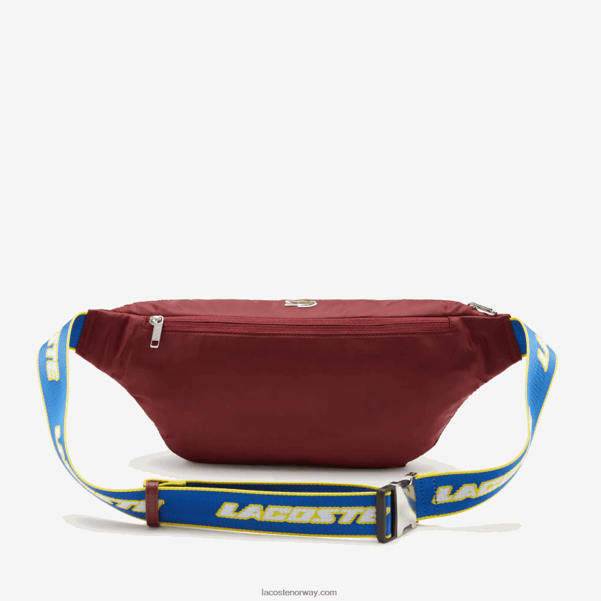 Lacoste justerbar bag 4J4X0T2068 tranebær 398 kvinner