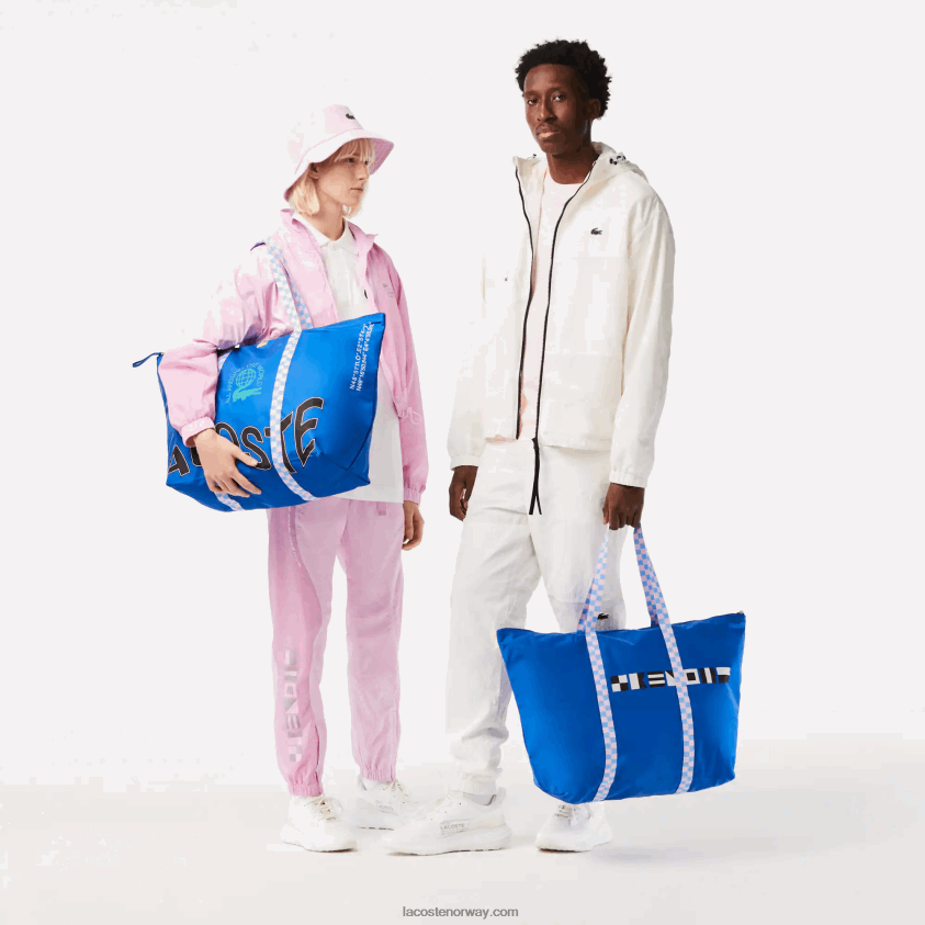 Lacoste sammenleggbar weekendbag 4J4X0T2850 marina allover l09 kvinner