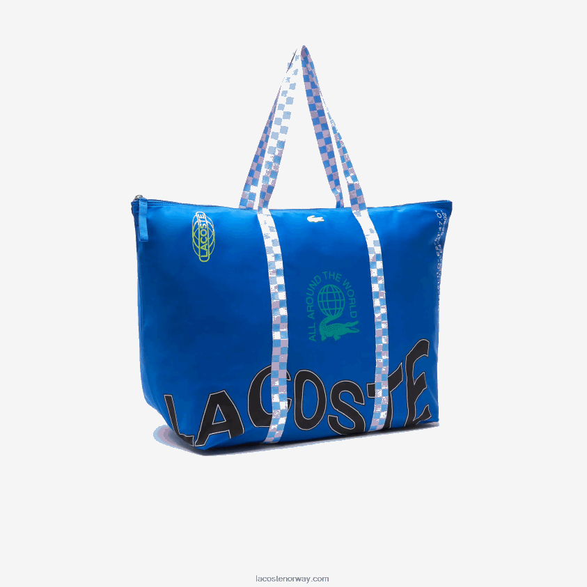 Lacoste sammenleggbar weekendbag 4J4X0T2850 marina allover l09 kvinner
