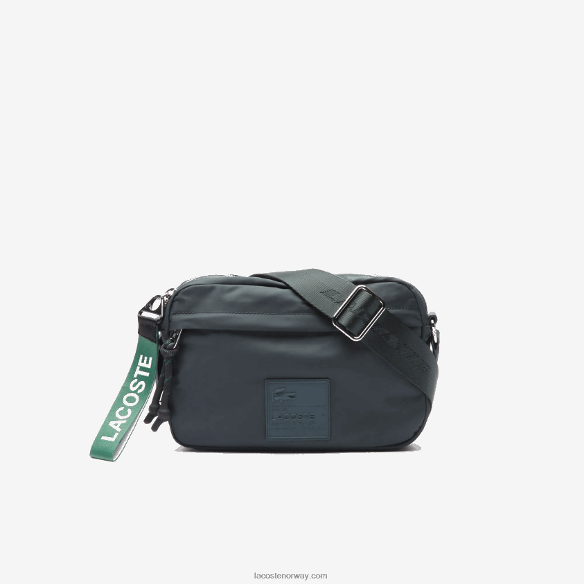 Lacoste signatur patch crossover bag 4J4X0T2858 sinople b43 kvinner