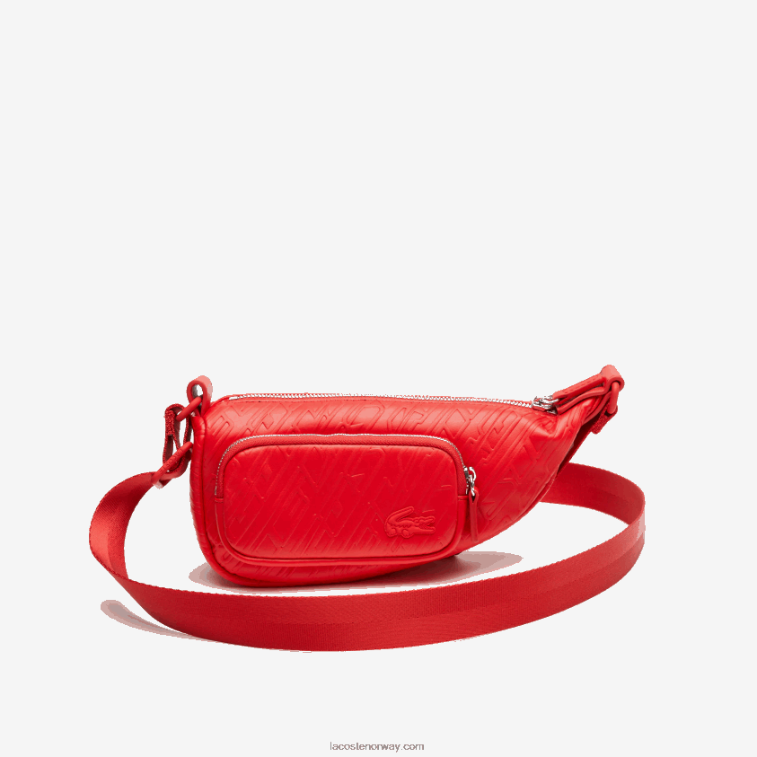 Lacoste skulderveske med logotrykk - liten 4J4X0T1965 korrida l41 kvinner