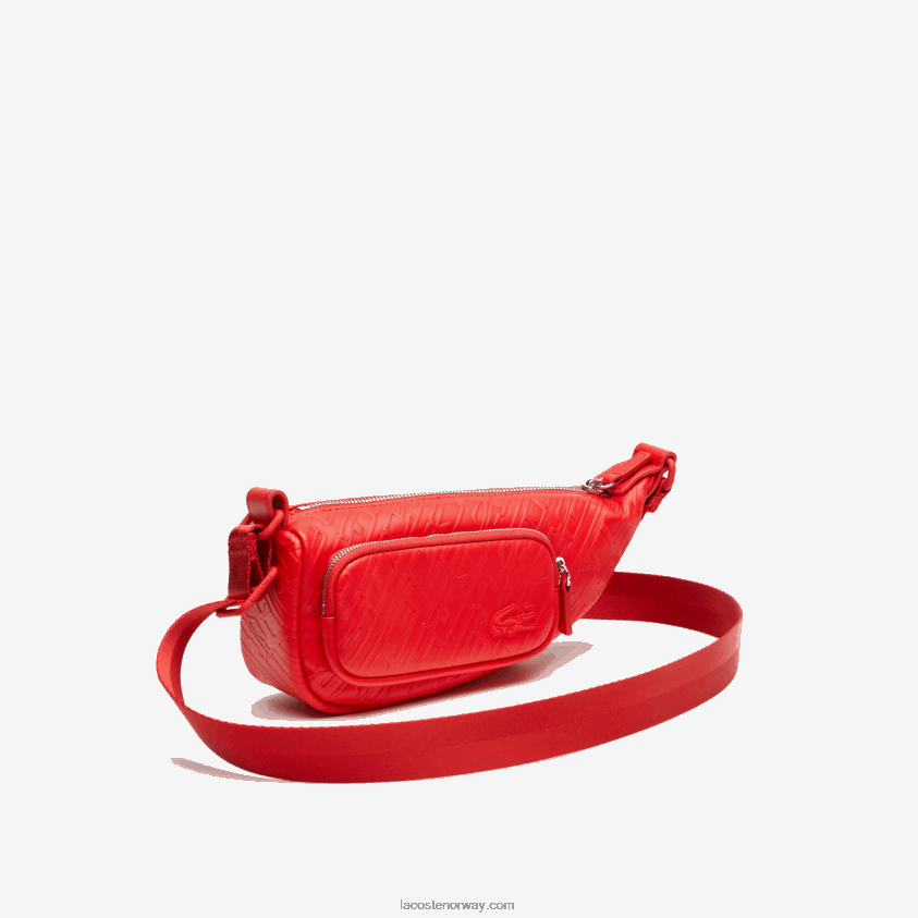 Lacoste skulderveske med logotrykk - liten 4J4X0T1965 korrida l41 kvinner