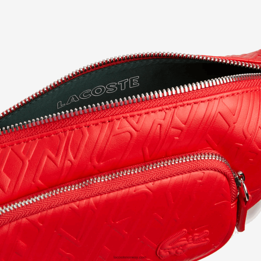 Lacoste skulderveske med logotrykk - liten 4J4X0T1965 korrida l41 kvinner