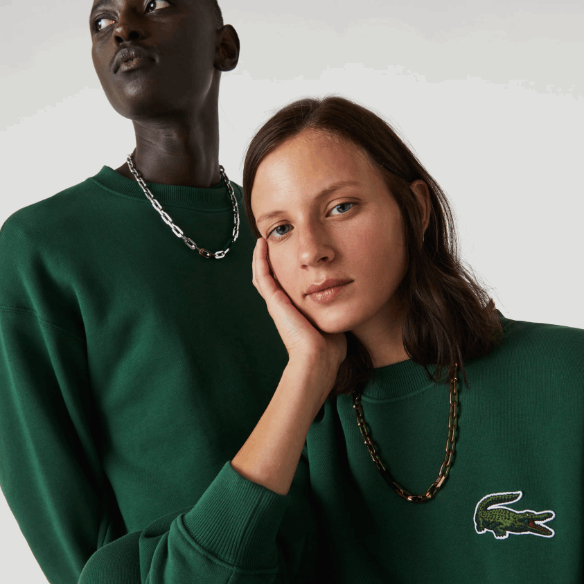 Lacoste ensemble kjede 4J4X0T2202 gult gull og svart 721 kvinner