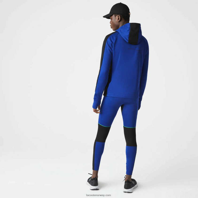 Lacoste sport leggings 4J4X0T1138 blå svart hvit phk menn