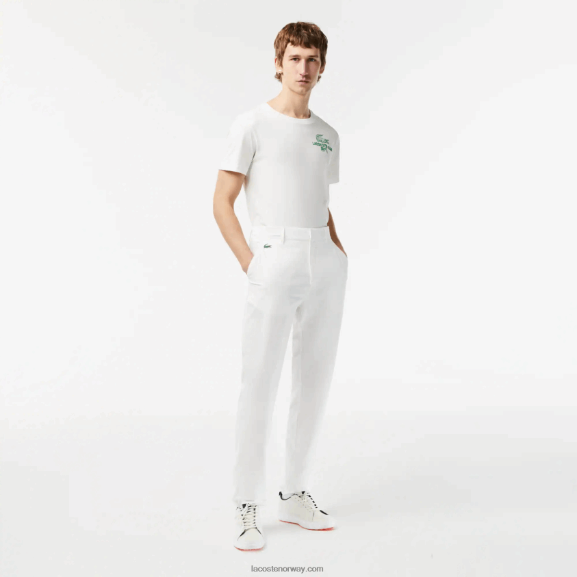 Lacoste sport stretch golf chinos 4J4X0T421 hvit 70v menn