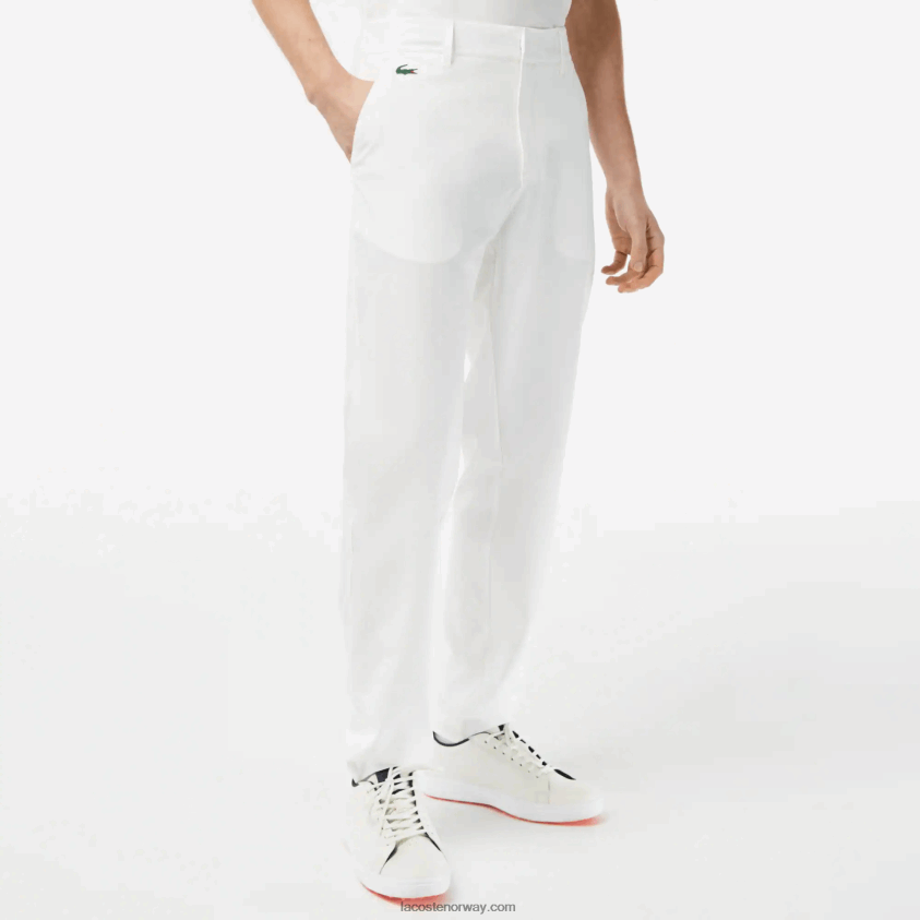 Lacoste sport stretch golf chinos 4J4X0T421 hvit 70v menn