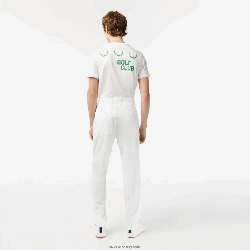 Lacoste sport stretch golf chinos 4J4X0T421 hvit 70v menn