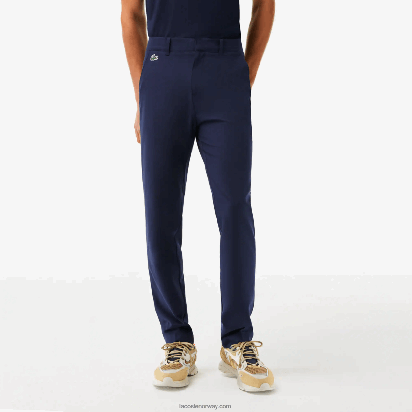 Lacoste sport stretch golf chinos 4J4X0T422 marineblå 166 menn