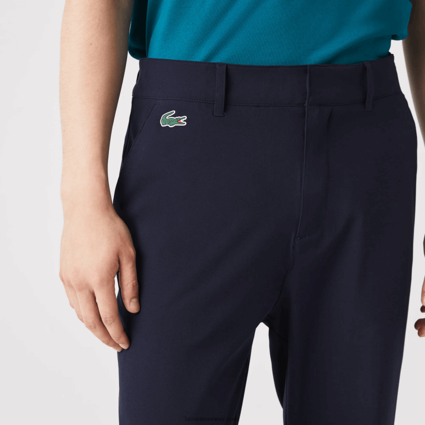 Lacoste sport stretch golf chinos 4J4X0T422 marineblå 166 menn