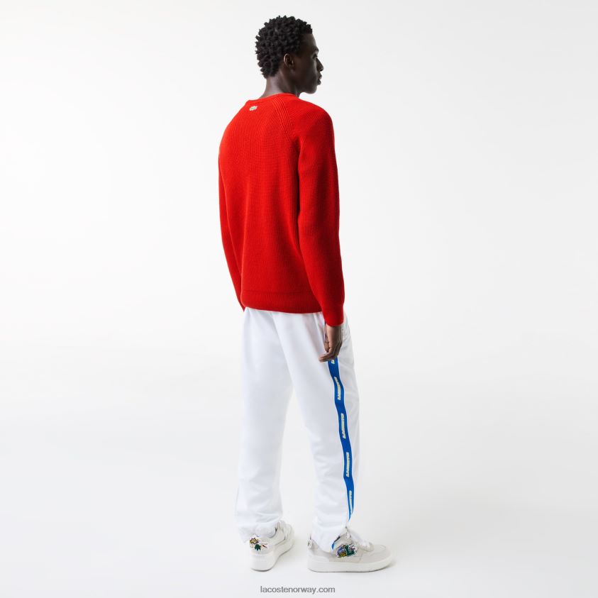 Lacoste krokodillegenser 4J4X0T1382 rød 240 menn