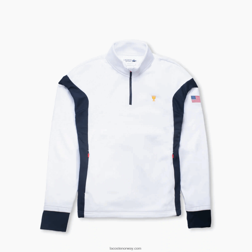 Lacoste sportsgenser 4J4X0T369 hvit marineblå 0l3 menn